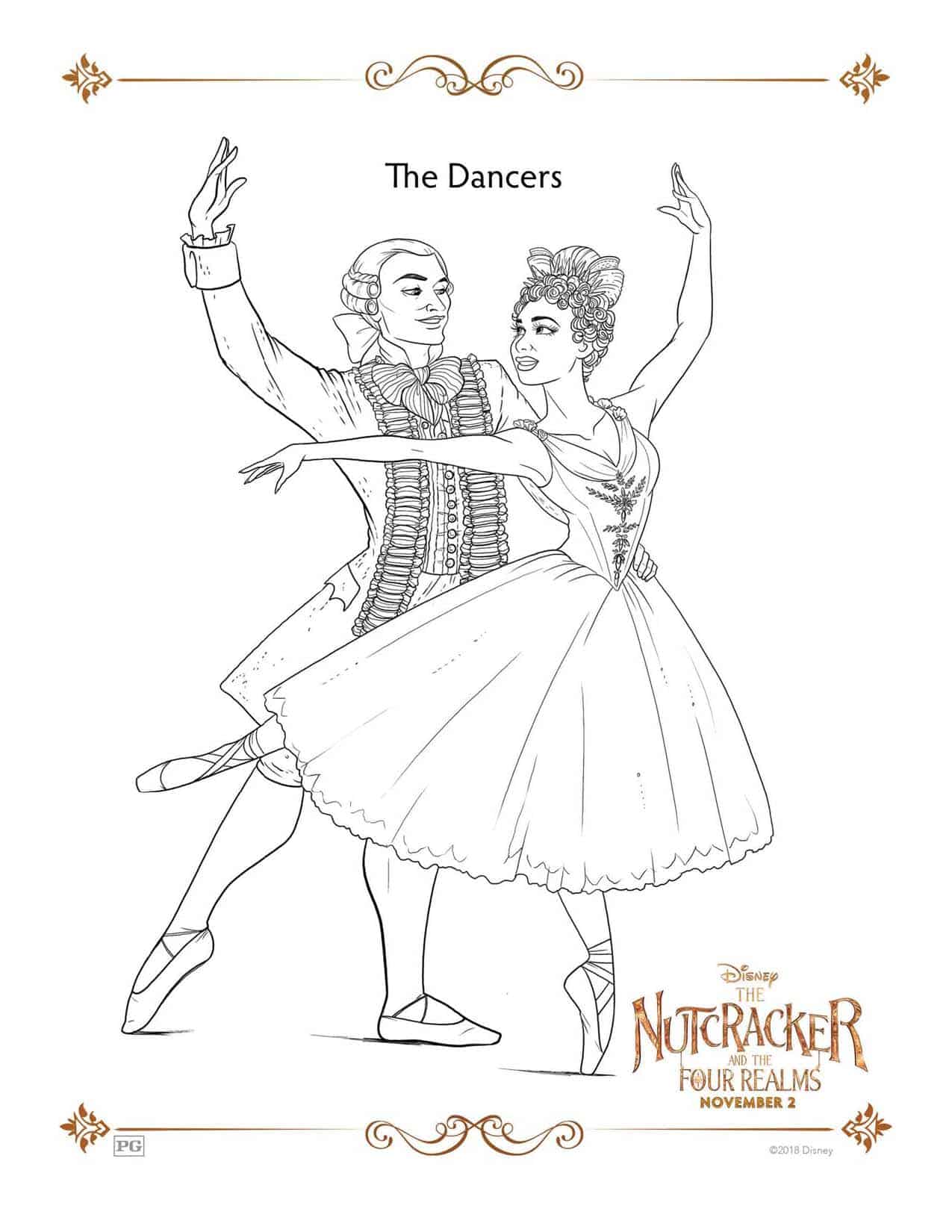 Image result for nutcracker four realms coloring pages